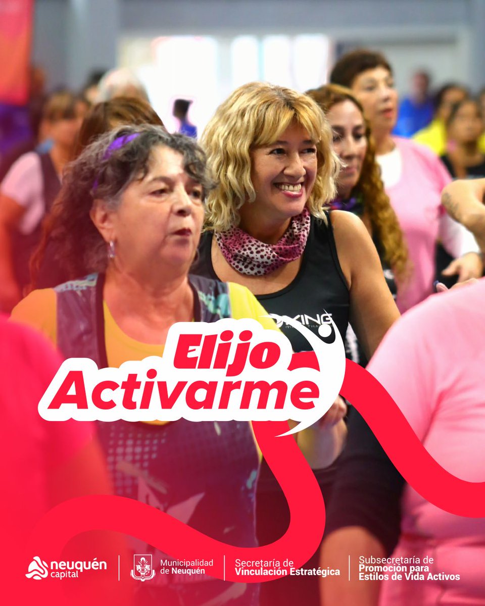 MauSerenelli's tweet photo. 💪 Elijo Activarme sigue creciendo en #NeuquénCapital
De 18 actividades en 2020 a 67 propuestas en 2026.
+65 mil vecinos y vecinas activos anualmente en toda la ciudad.
Actividad física como inclusión, salud y comunidad.
#ElijoActivarme #DeporteEsSalud #VidaActiva https://t.co/fiDhbVZGBo