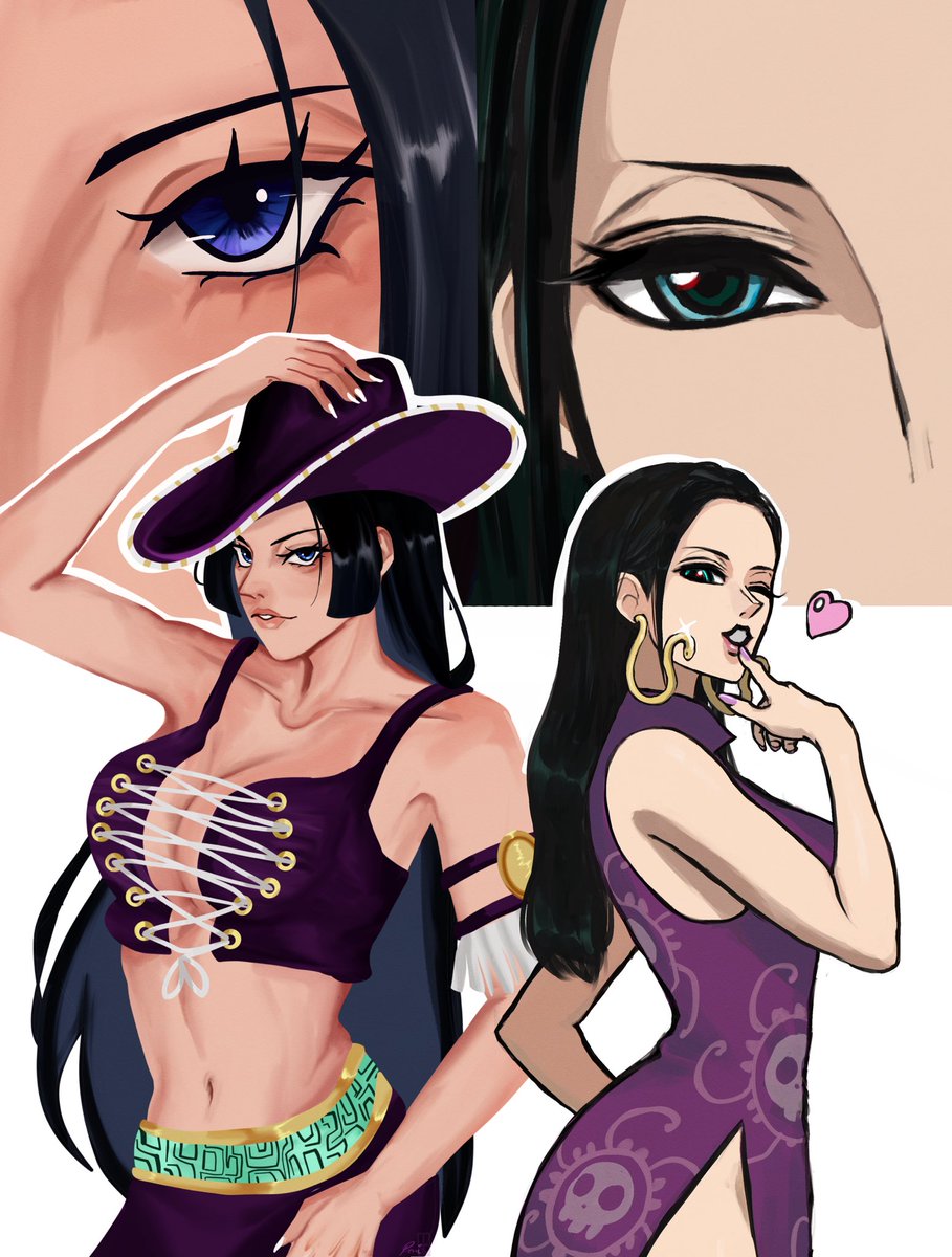 ohalu3_lum47's tweet photo. Hancock × Robin

With @roniiiqdr 
#onepiece #hancock #nicorobin https://t.co/fIJtIWS9mm