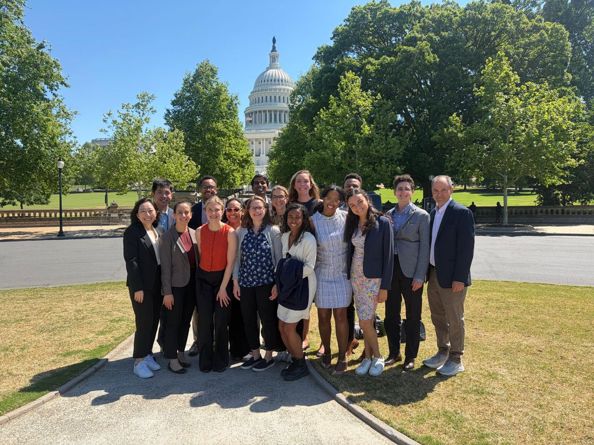 NationalCSP's tweet photo. Earlier this month @NCSP_Penn went to DC for our annual policy trip. It’s one of our favorite events of the year!
The trip, along with our Visiting Policy Speaker series and partnering with Penn LDI, keeps shaping health policy at the forefront of the work our Scholars do. https://t.co/h5Z13hZY4K