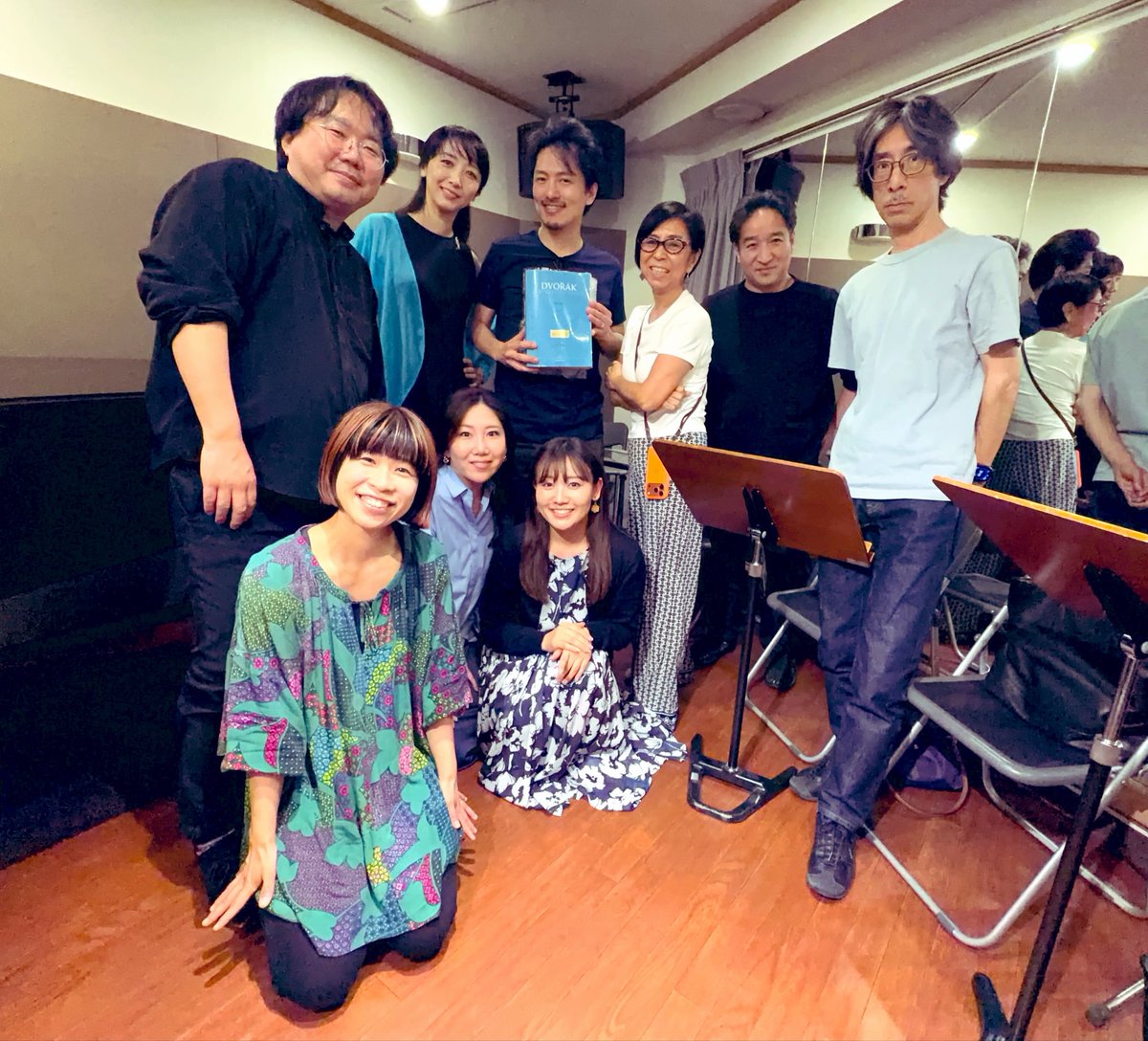 EnaMiyachi's tweet photo. 天王洲水上オペラ「リトルマーメイド」のお稽古がスタートしました✨
11月6,7,8日に天王洲運河・キャナルイーストにて上演します❄️
キャスト正式発表前に、におわせ？ゲリラ情報公開でした❣️(実はもう一人、スーパーバリトンキャストも🫣💕)
詳細は追ってお知らせします📣
https://t.co/ybgaLFMGO4 https://t.co/NwTZoavmcO