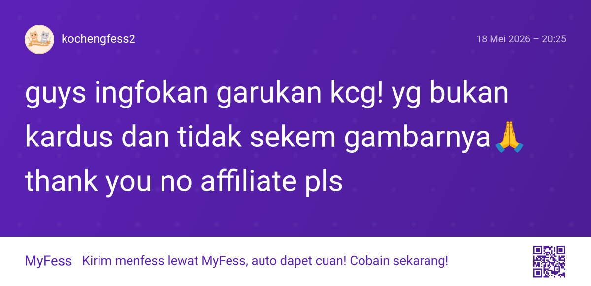 KochengFess REBORN | ON😻 tweet media