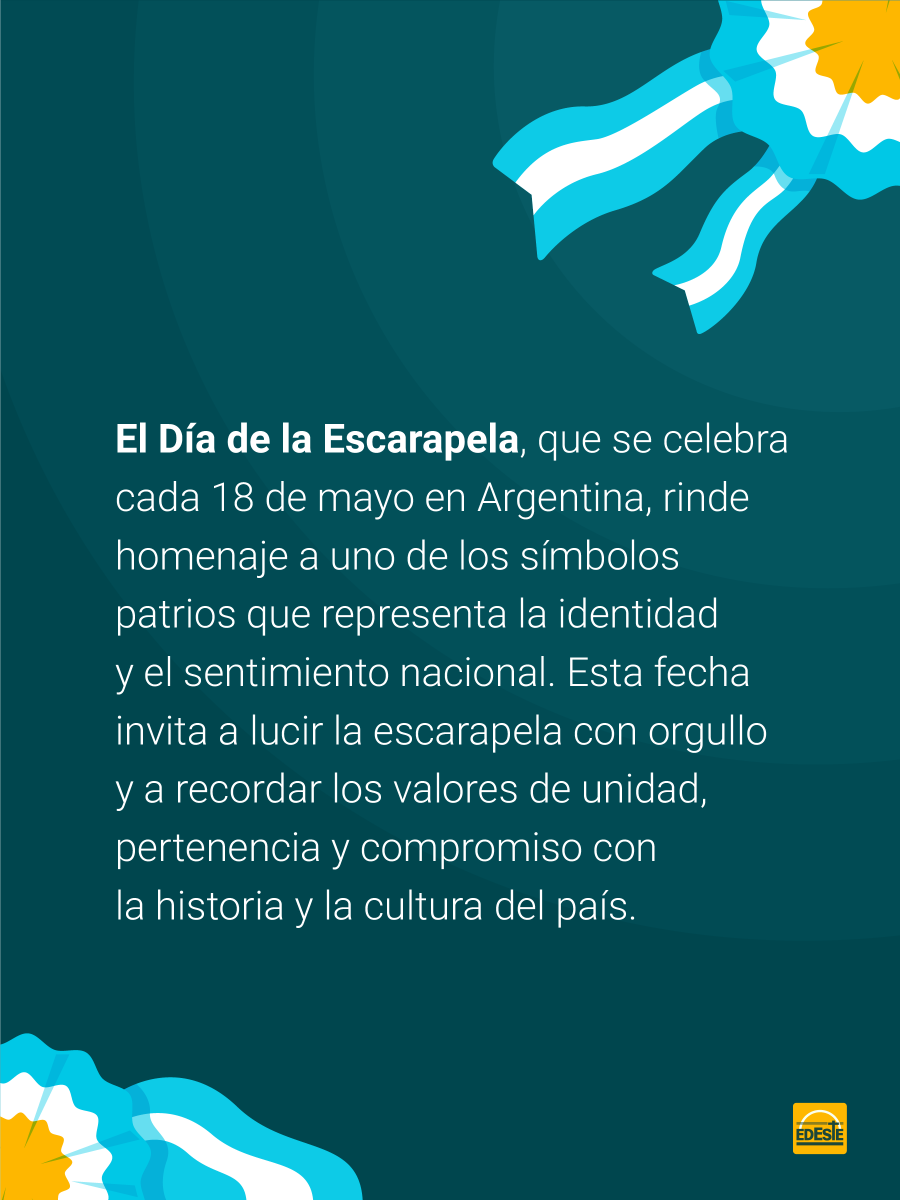 Edeste_mza's tweet photo. 18 de Mayo 🇦🇷 Día de la Escarapela
Celeste y blanco, los colores que nos encuentran siempre del mismo lado. https://t.co/qSiQzV43IE