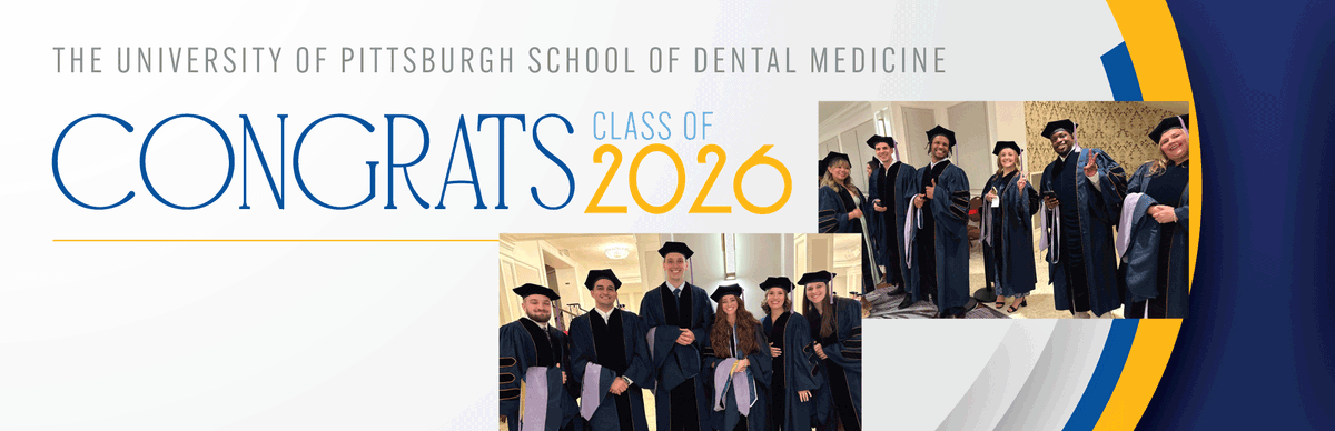 PittDental's tweet photo. Watch the video from the Class of 2026 Diploma Ceremony.
See the link to our YouTube channel >
https://t.co/poQgrthp8l https://t.co/ZDa6V9Ao9F