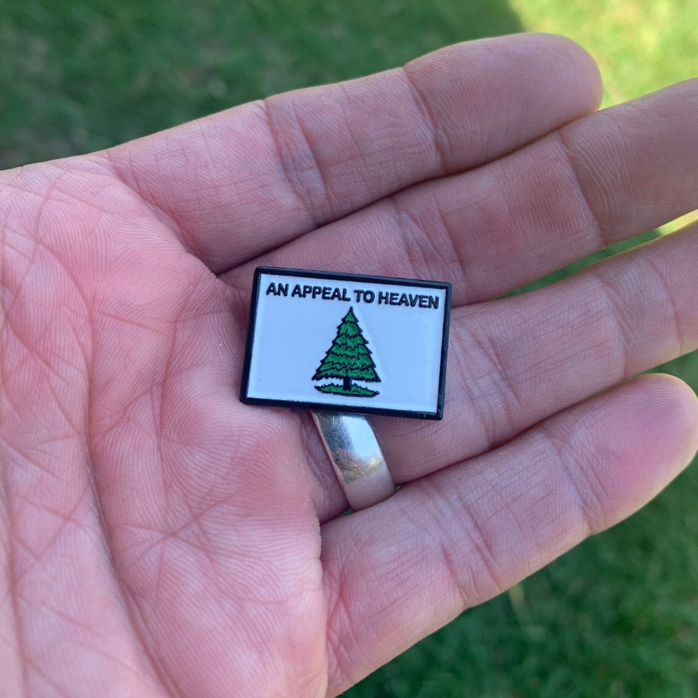 Deus Vult Lapel Pins ⁜ 🌲 ☧ ⚔️ ☩ tweet media