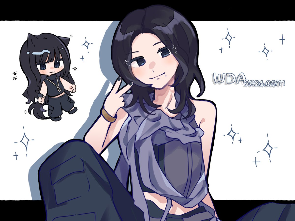 N2602626's tweet photo. WDA 기간 즐거웠어! 🩵 항상 좋은 모습 보여줘서 고마워🐾
#KARINA #카리나 #aespafanart https://t.co/UTDSlapPAe