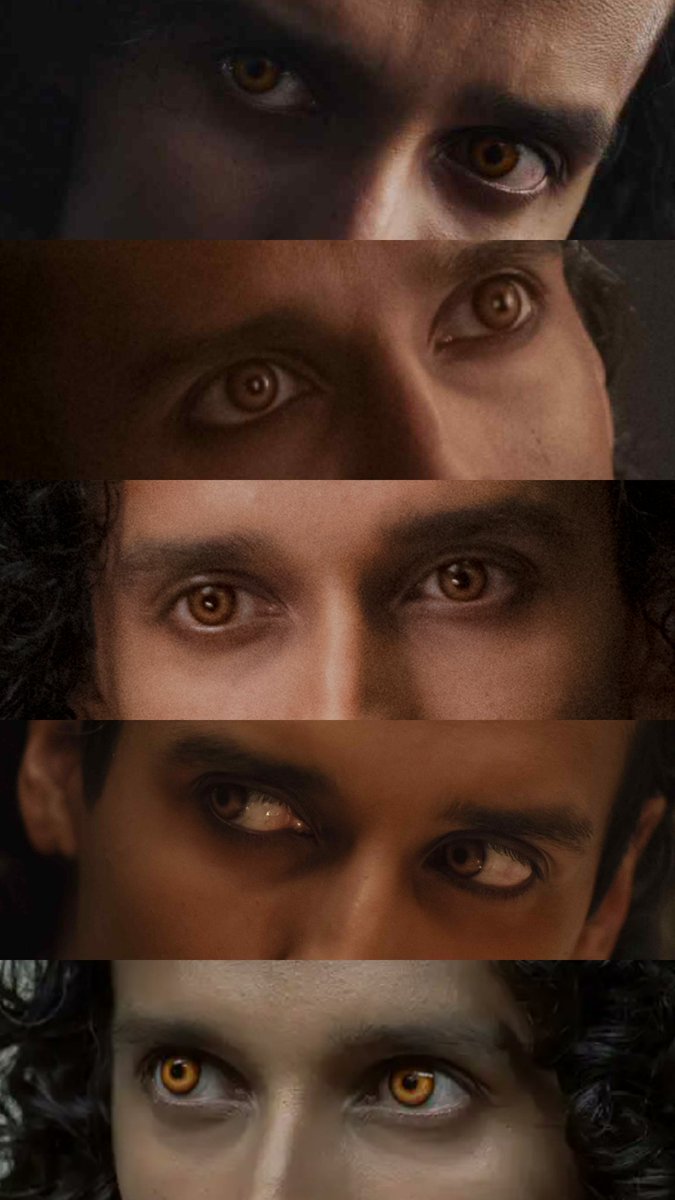 assadthinker's tweet photo. thinking about armand's eyes https://t.co/JhWWqkvX5Q