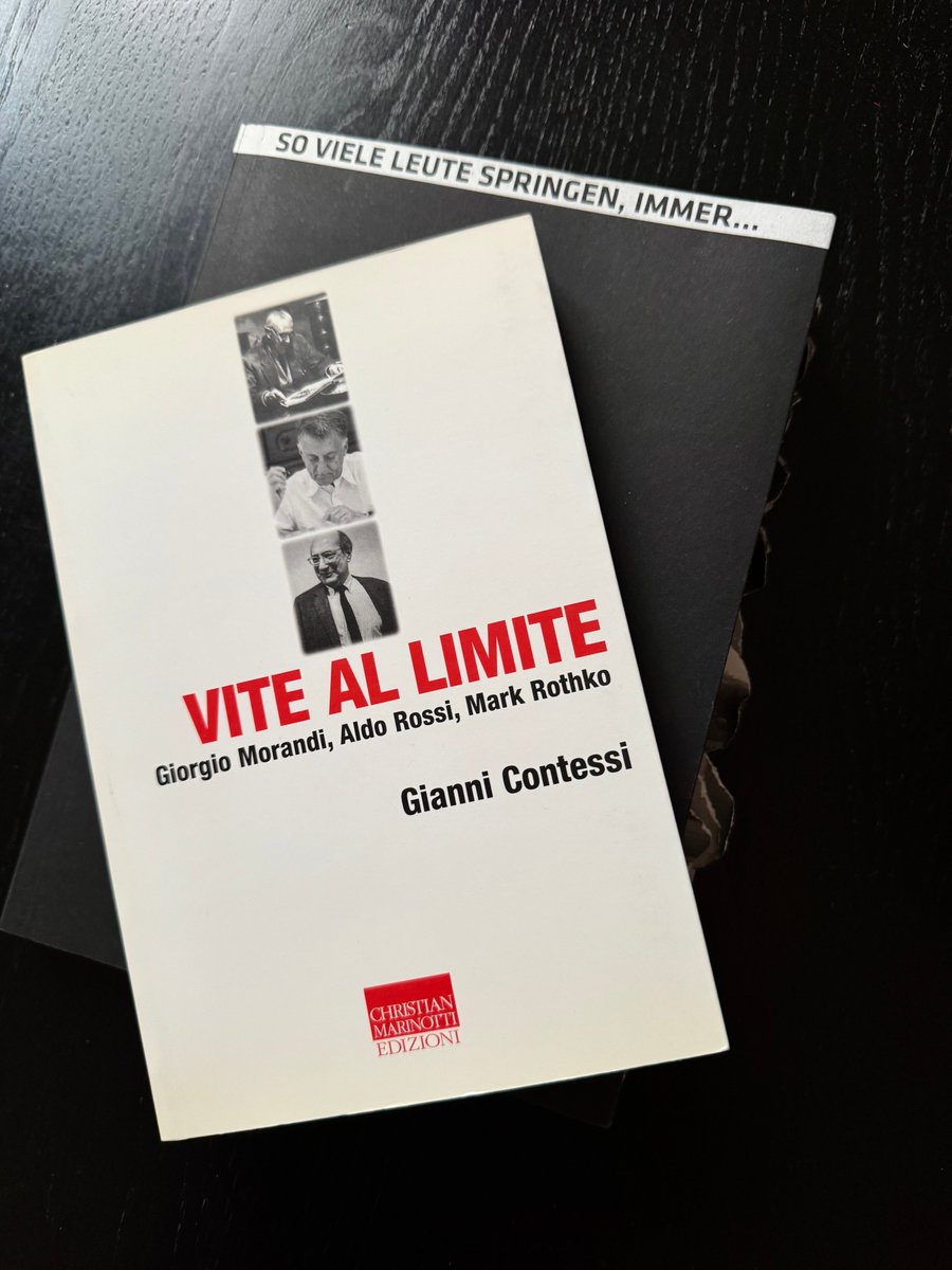 chmeedizioni's tweet photo. https://t.co/YMRyiLezCx
Vite al limite sono, spesso, quelle degli artisti: eccentriche, disordinate, esagerate, sventurate, tragiche o anche “fuori dal mondo”.
#giannicontessi #aldorossi #giorgiomorandi #markrothko #arte https://t.co/1EyyX1evZP