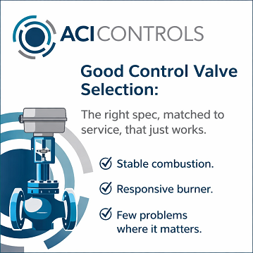 ControlsAci's tweet photo. Good control valve selection isn’t about the biggest spec—it’s about the one you stop thinking about. Sized right, matched to service, with the right actuator, it just works. Stability and fewer problems where it matters.
#ACIControls #ControlValve #Combustion https://t.co/rq4ZCfNPdf