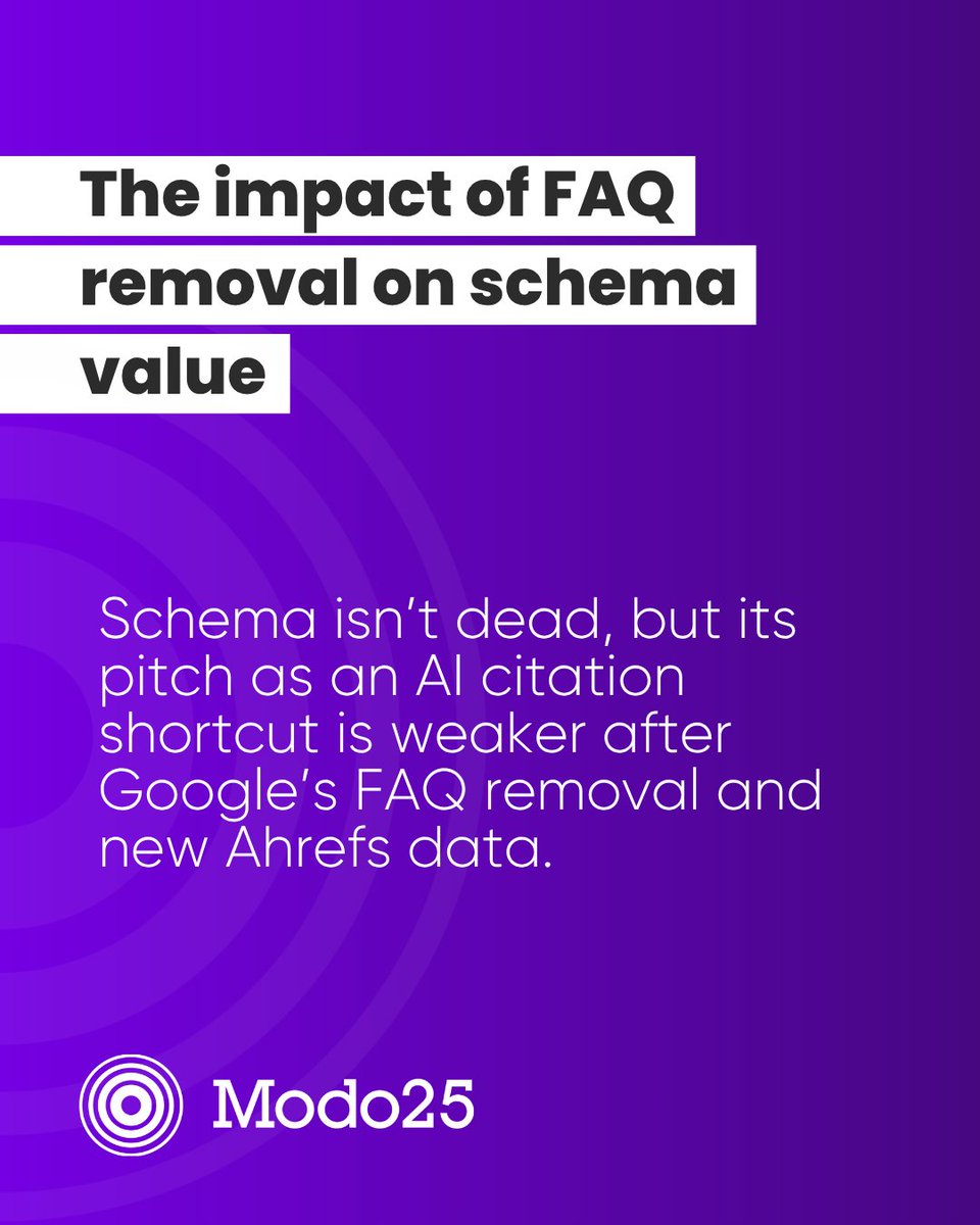 InModo25's tweet photo. In this week's news:

❌ Microsoft Advertising confirms Ad delivery disruption
➡️ Google expands Ads API testing tools
🔎 Google’s official guidance on AEO and GEO
❓ The impact of FAQ removal on schema value

And more, https://t.co/Axc0qUevzB https://t.co/oasQLLqtM3