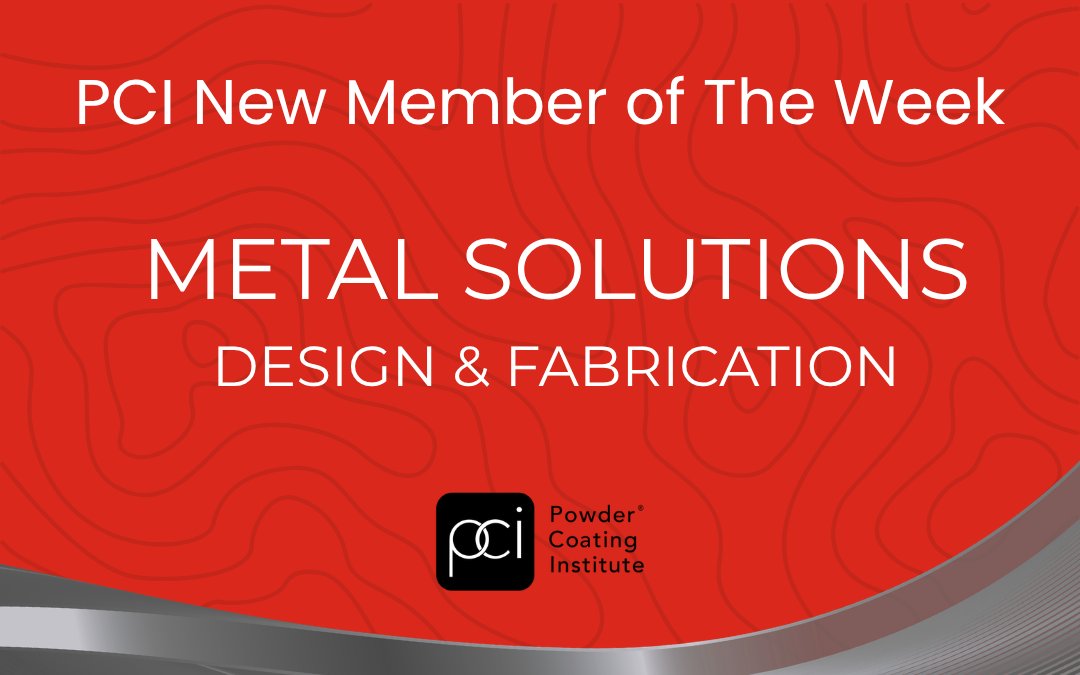 Powder_Coating's tweet photo. It’s New Member Monday! 🎉

Welcome Metal Solutions Design &amp; Fabrication to the PCI family! Based in Dayton, KY, they offer powder coating, fabrication, welding, and more.

Learn more: https://t.co/0oDfUXyBSy

#PCI #NewMemberMonday #PowderCoating #Manufacturing https://t.co/74P6qXA9co
