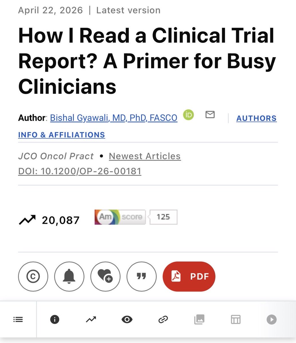 Bishal Gyawali, MD, PhD, FASCO tweet media