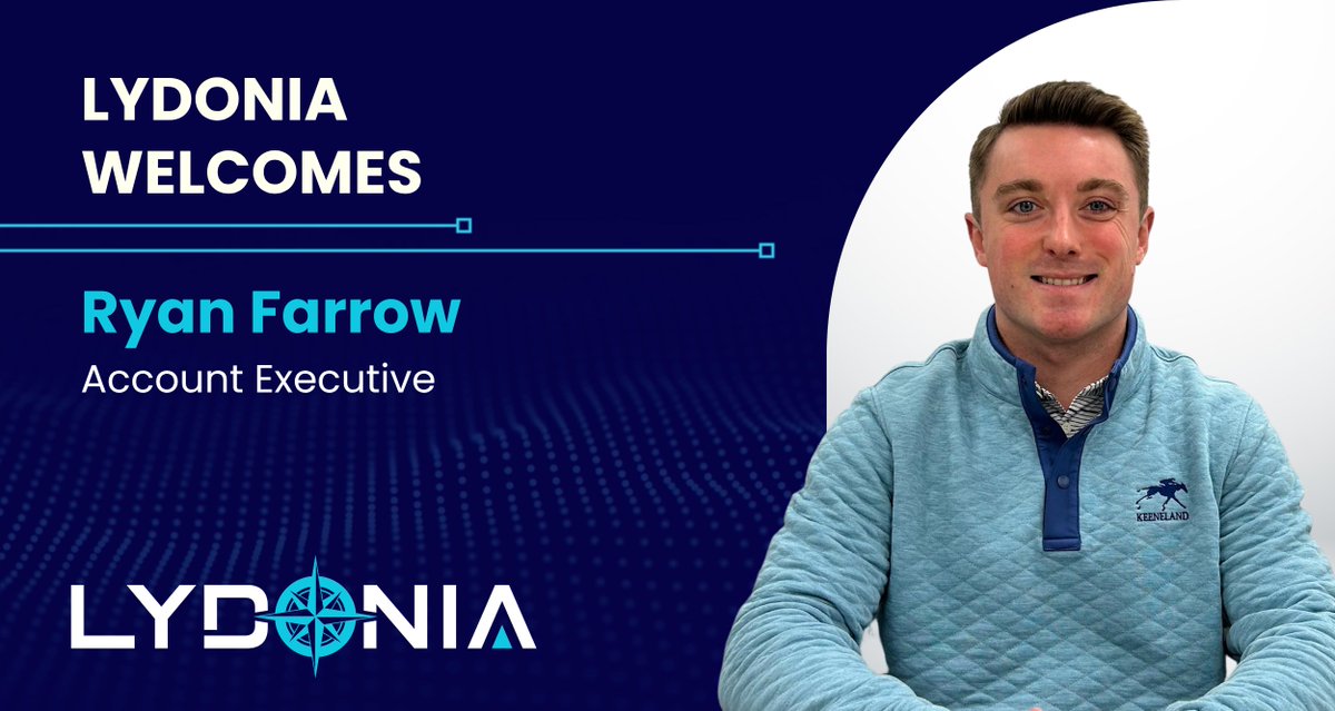 LydoniaTech's tweet photo. Welcome Ryan Farrow to the Lydonia team as an Account Executive!🎉

Ryan brings cybersecurity experience and will help customers drive value through secure AI initiatives and automation.

Excited to have him on board!

#AI #Automation #AgenticAI #GoLydo #BriningAIToLife https://t.co/Clr29PjpSY