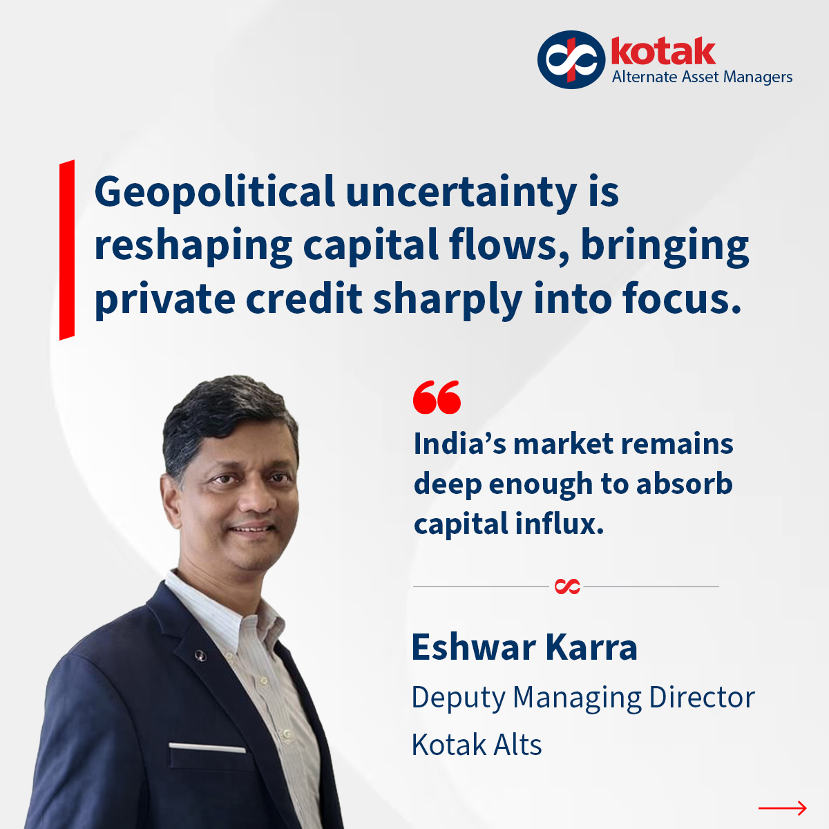 Kotak Alternate Asset Manager tweet media