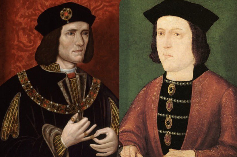 LauraAKarim's tweet photo. #WarsoftheRoses #MedievalMonday
OTD In 1471 - #EdwardIV appointed his brother, Richard, Duke of Gloucester (later #RichardIII) as Lord High Admiral & Great Chamberlain.
This followed the earlier appointment of Richard as Lord Constable in 1469 & extended Edward’s growing habit of entrusting difficult jobs to his younger sibling. Dominic Mancini would later write of Richard ‘ such was his renown in warfare that whenever anything difficult & dangerous had to be done on behalf of the realm it would be entrusted to his judgement & his leadership.’
The May 1471 appointments were not empty titles or rewards for past service. Edward had an urgent naval situation, which he needed Richard to resolve. Following the failure of the siege of London (described in the linked post) Thomas Neville, the Bastard of Fauconberg, had retreated to Sandwich, but he still had command of the Calais fleet of circa 40 ships & the threat he posed was far from over, especially with other Lancastrians such as the Earl of Oxford remaining at large.
Edward wanted the Calais fleet returned to Yorkist hands & judged Richard to be best placed to negotiate with Neville to achieve this. Not least because Richard had spent his adolescence in the household of Neville’s cousin, Richard Neville, Earl of Warwick (the Kingmaker) & had close links to the family.
This calculation proved to be correct. Neville surrendered control of the Calais fleet to Richard on 27 May & received a full pardon from the King on 10 June. He then accompanied Richard to Yorkshire, to support him in his next task reasserting Yorkist control over the north.
Unfortunately, after a few weeks Neville decided to turn his coat again. He left Richard’s service & returned south, likely intending to join up with Oxford & launch another naval attack. This led to his recapture, the cancelling of his pardon on 11 September & eventual execution at Middleham on 22 September.