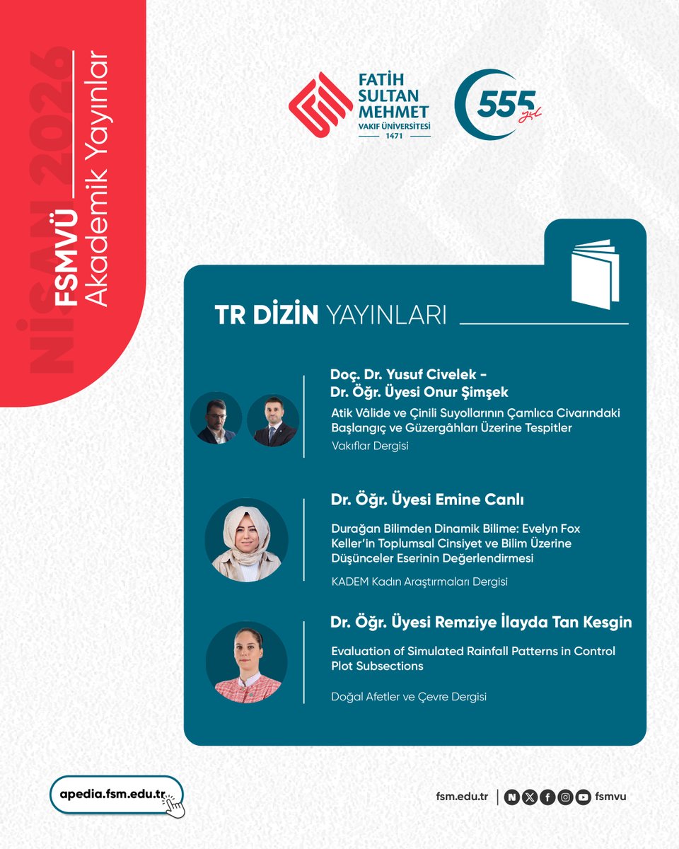 Fatih Sultan Mehmet Vakıf Üniversitesi tweet media