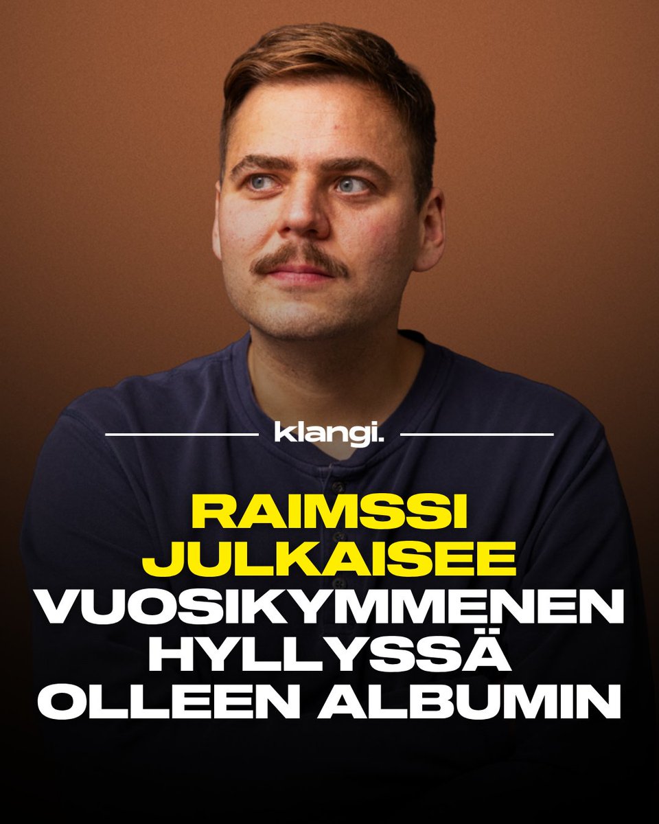 klangimedia's tweet photo. Raimssi julkaisi yli kymmenen vuotta hyllyssä pysyneen eroalbuminsa. Lue juttu: https://t.co/xHrOiFKZuv https://t.co/Tn5bXORiC6