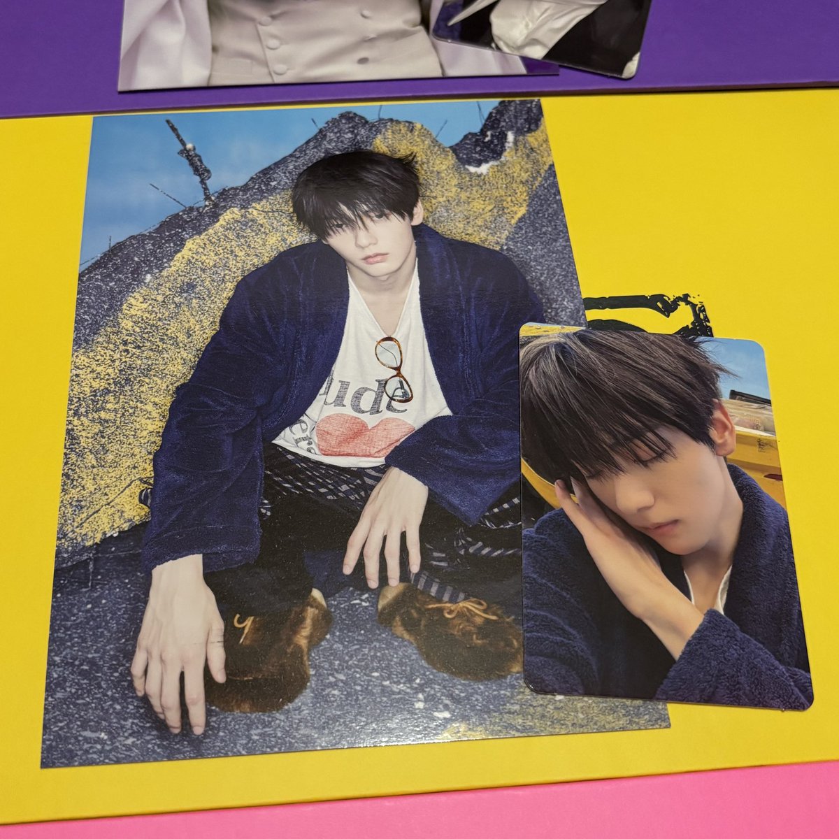 80saIes's tweet photo. wts lfb txt ph

7th year unsealed album + pc
— 650ea | 1800 take all
— complete inclusions except unit pc

1 week reservation 

mop : gcash
mod : jnt

# soobin yeonjun beomgyu taehyun hueningkai photocard https://t.co/QsHcqXIhRR