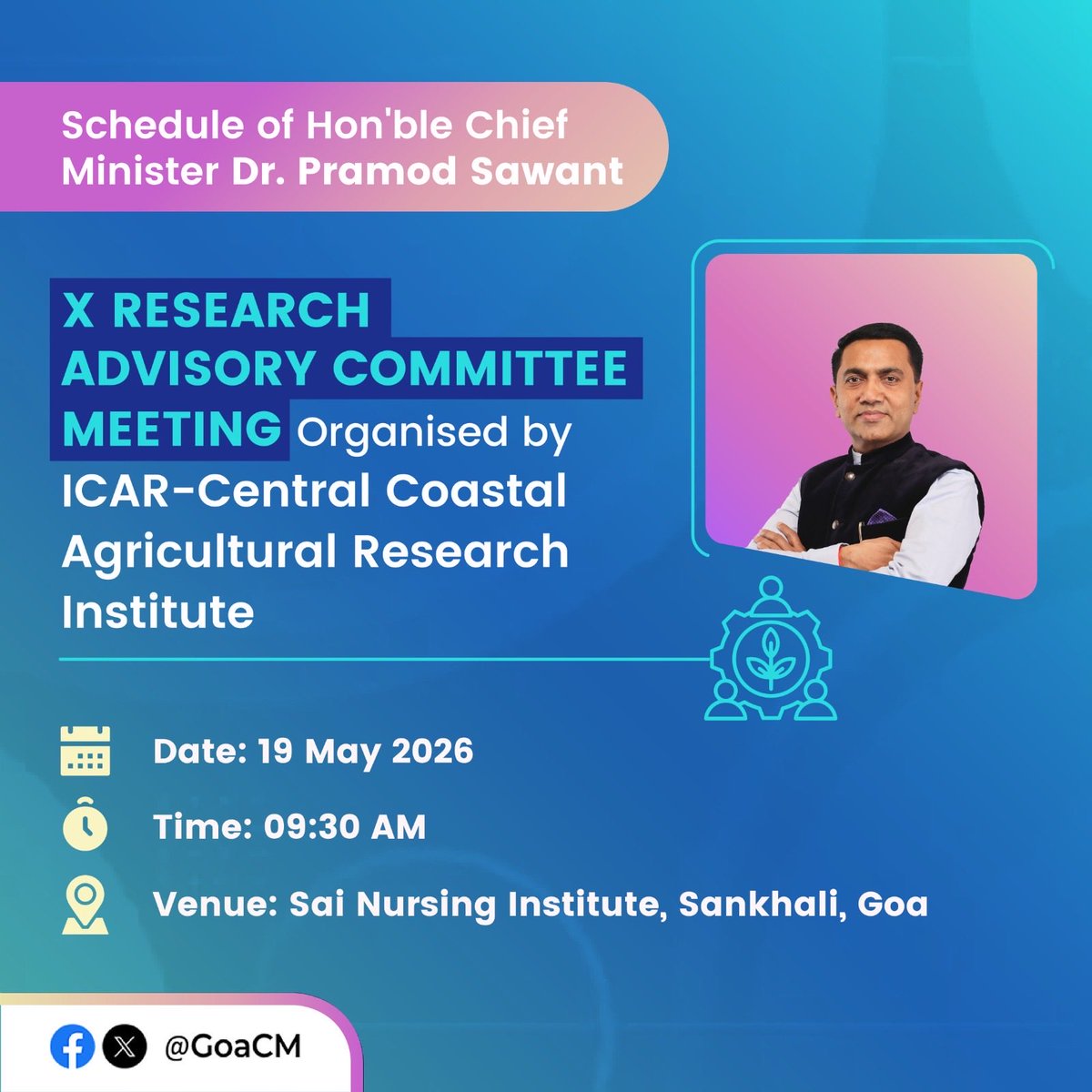 CMO Goa tweet media