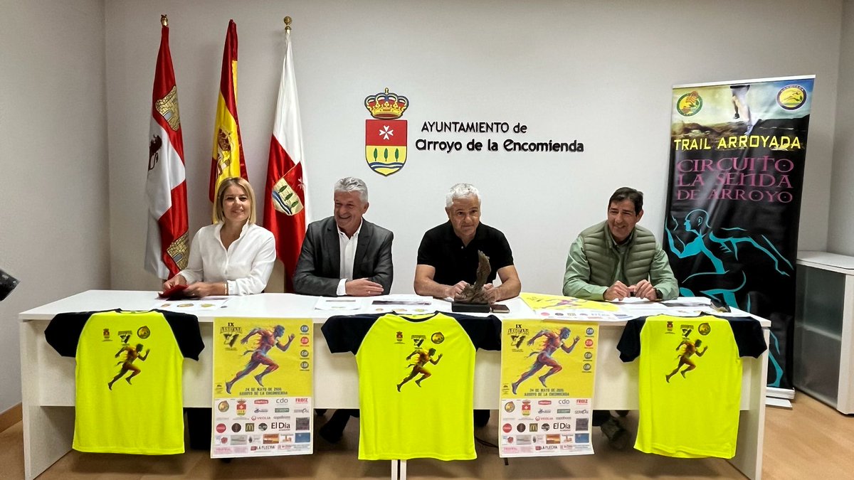 AytoArroyo's tweet photo. 👟 La @ArroyadaTrail regresa este domingo con el reto de alcanzar los 500 participantes y con tres pruebas en el cartel 👇🏻

⛰️ Trail 25k
🗻 Trail 15k
🏃🏻 Ruta senderista

📝 Inscripciones @LaSendaDeArroyo y online aquí 👉🏻 https://t.co/5MRzNCsmij

🔗 https://t.co/sYV7thQZcE https://t.co/I0kFVY9v5Y