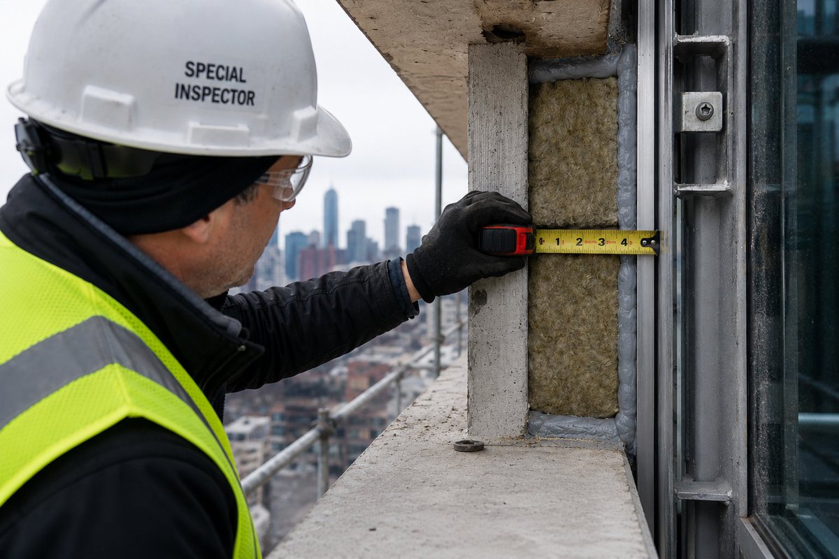 mbuildinge's tweet photo. Most curtainwall perimeter fire barrier failures are hidden behind finished interiors long before occupancy.

Wrong safing compression + silicone foam “capping” = non-compliant ASTM E2307 assemblies that still pass visually.

🔗https://t.co/JJ1ct6YAfY

#Firestopping #MBE https://t.co/QcoaKS9oX3