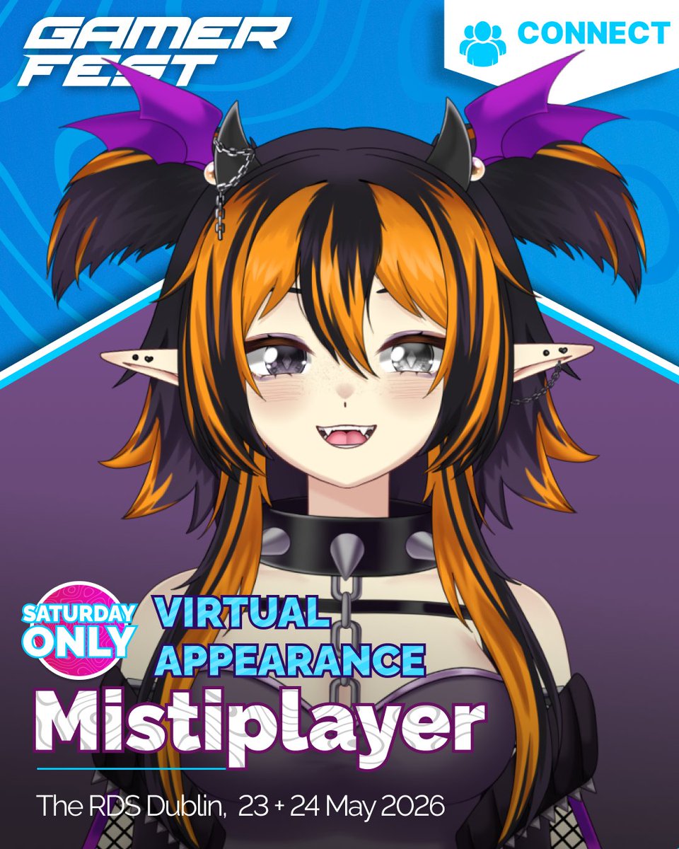 Misti🧡 ➔ TWITCH CON EU tweet media