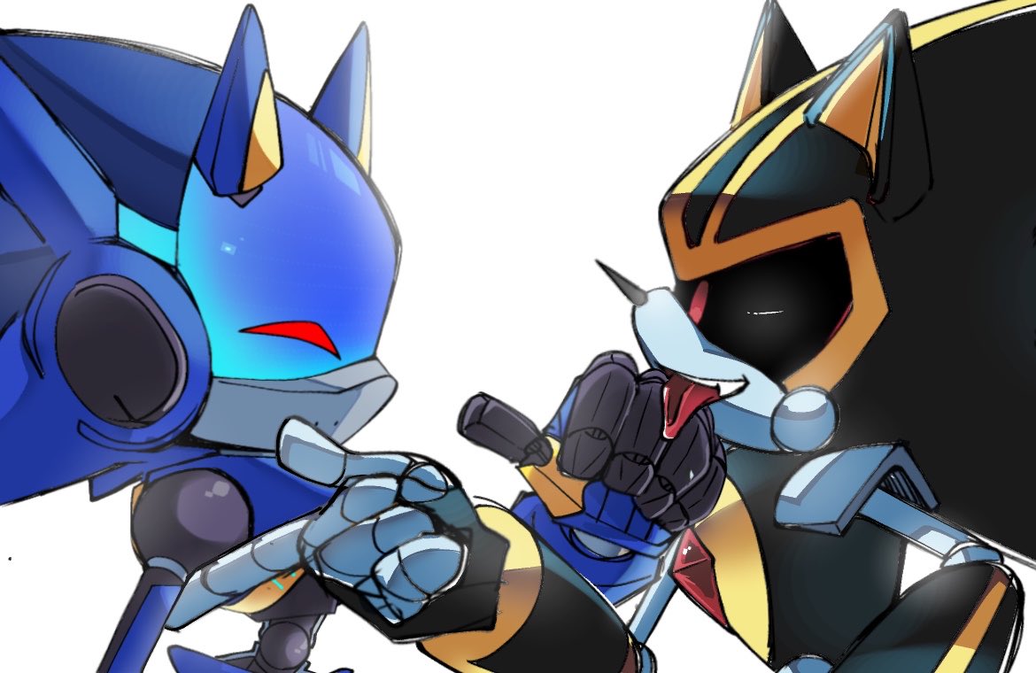 Rayunegi's tweet photo. たまに意味わからんカップリング好きになっちゃう時ありますよね
 #ChaosSonic https://t.co/mbnsrWCTCp