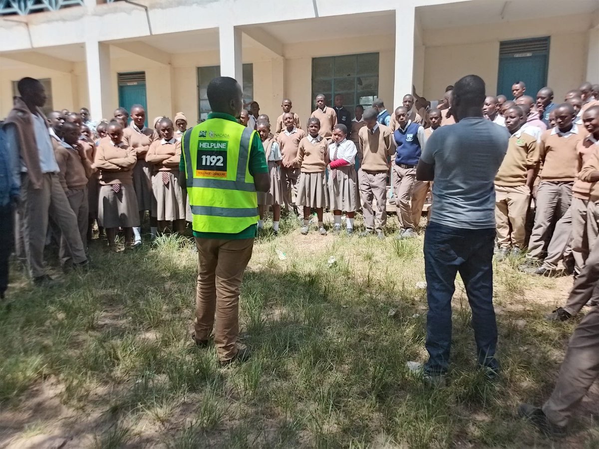 NACADAKenya's tweet photo. 🌱 WE PLANTED 502 SEEDLINGS. WE PLANTED KNOWLEDGE. WE PLANTED HOPE.

We organized a seedling planting exercise & Alcohol and Drug Abuse (ADA) sensitization forum at Mghambonyi Primary & Secondary School in Taita Taveta.

We educated learners, teachers, and parents on:
✅ National Guidelines
✅ Staying drug-free
✅ Responsible choices
✅ Prioritizing education

Partnering with Taita Taveta Community Working Group, Green Youth Movement CBO, and the DCC office, we planted 502 seedlings on school grounds.

🌍 Environmental conservation + substance prevention = Our formula for a better future.