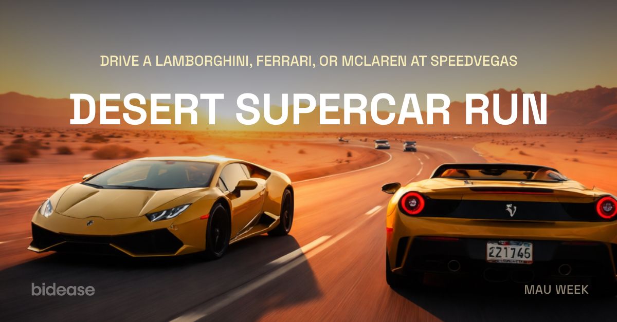 bidease's tweet photo. This Monday we're in Las Vegas for MAU Vegas — and it's going to be a week.

Helicopters. Tanks. Supercars. Ultra exclusive dinners. No Doubt at the Sphere.

MAU26 will be unlike all the other MAUs.

If you registered, your confirmation is in. We'll be in touch with details this week.

If you haven't registered, this is your last chance. A few spots still open.

→ https://t.co/a3ngyF2Zjn

#MAUVegas #Bidease