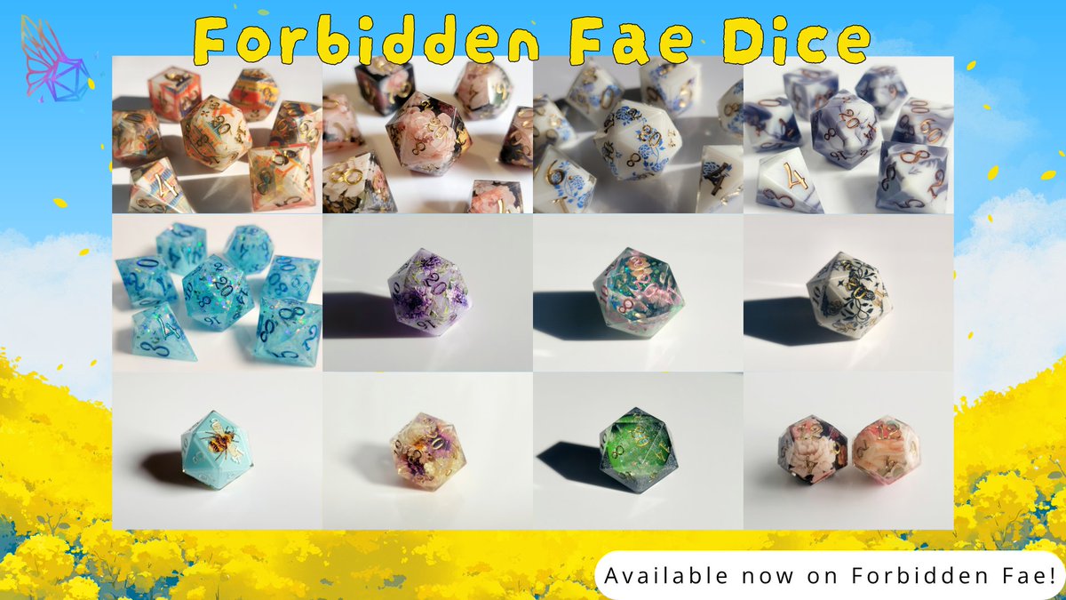 Forbidden Fae Dice tweet media