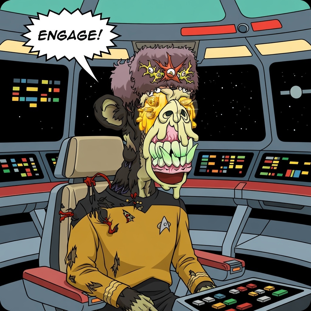 EthDeFiance's tweet photo. Its that time of the week again, ladies and gents

Grab your mutants, hop on the @BoredApeYC spaceship and set course back to 40 ETH floor

Warp 9 Mr @mfigge 

HAPPY MUTANT MONDAY! ENGAGE! https://t.co/BlKzTXPNJB