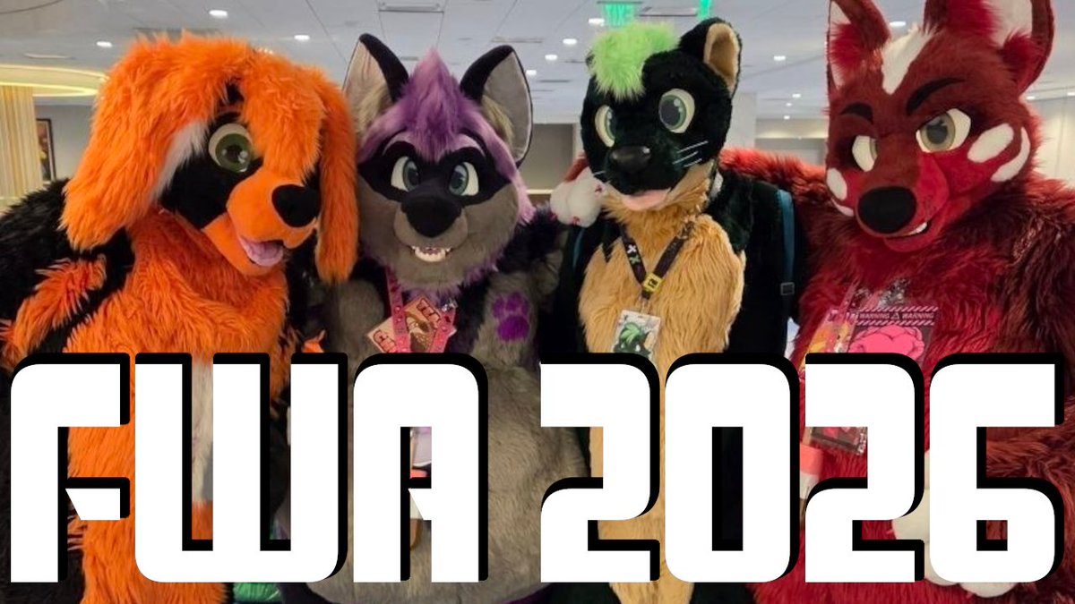 FoxNobia's tweet photo. My #FWA2026 Furry Con Video Is Now Out On YT!!!

I hope you all enjoy yaaaaaassss

Link To Video https://t.co/SgzrAeN6UC https://t.co/HYfFKyDPTA