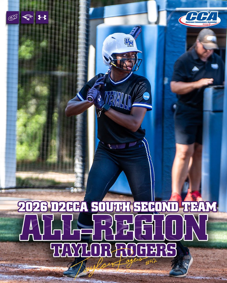 MontevalloSB's tweet photo. 🚨ALL REGION🚨

Taylor Lloyd and Taylor Rogers earn D2CCA All-South Region honors! 

📰 https://t.co/nlq8lSCB7A

#TogetherWeRise https://t.co/bMJjRqUSWE