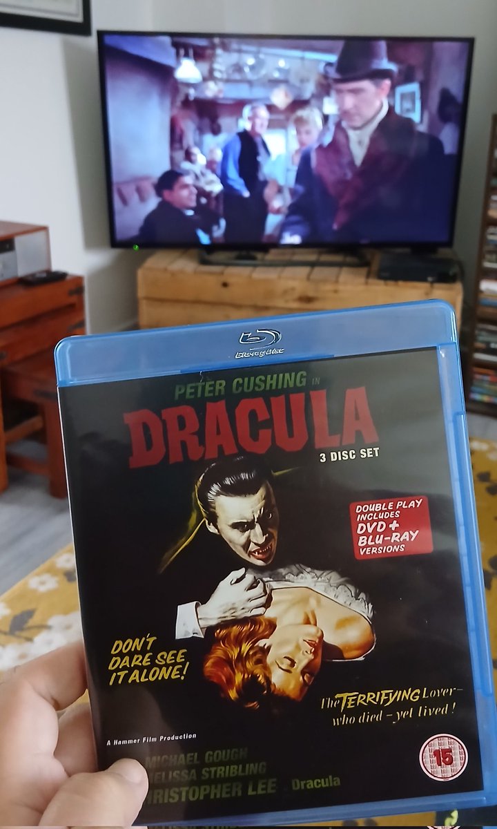 inthestair333's tweet photo. I would just like to point out to the makers of fillums, that the running time of the 1958 Dracula is 83 minutes.
So kindly GET TO THE FUCKING POINT!
#Dracula #gettothepoint https://t.co/QhLnC1FEv1