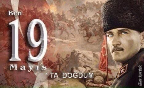 guraytezer's tweet photo. 19 Mayıs’ın 107 incı yılında, “19 Mayıs Atatürk'ü Anma, Gençlik ve Spor Bayramı” kutlu olsun. 

Atatürk'ü  ve milli mücadeleyi başlatan silah arkadaşlarını sevgi, saygı, minnet, özlem ve rahmetle anıyoruz.

Atatürk’e doğum tarihi sorulduğunda, “Neden 29 Mayıs olmasın” demiştir. https://t.co/GTaRqF7q4h