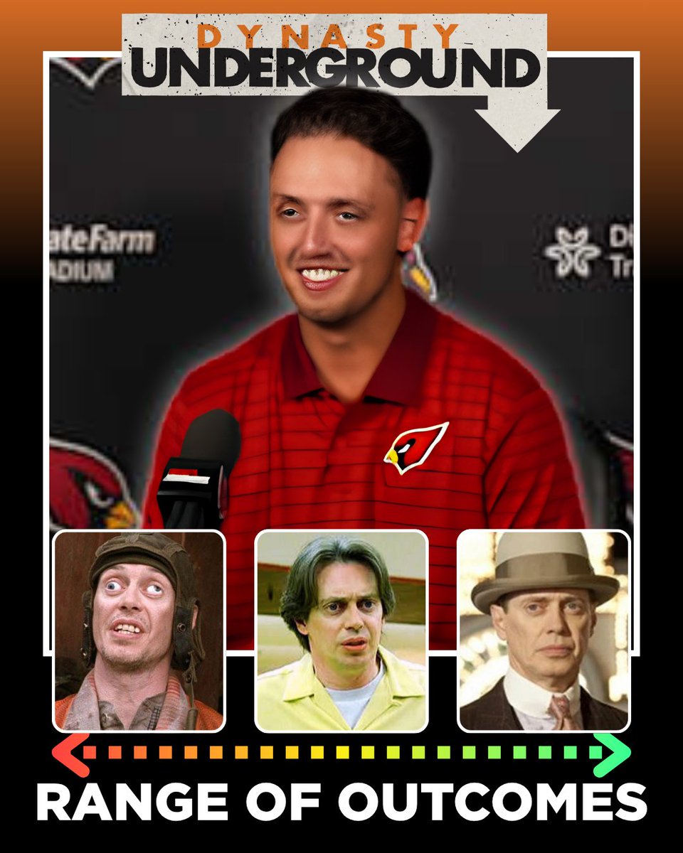OTCFantasy_'s tweet photo. On the latest episode of Dynasty Underground, the guys talked about the range of outcomes for Carson Beck in Arizona.

@JoeTC_Dynasty 
@DynoGameTheory 
@TSeel14 

Here's a hint... https://t.co/Tmsfel45JZ