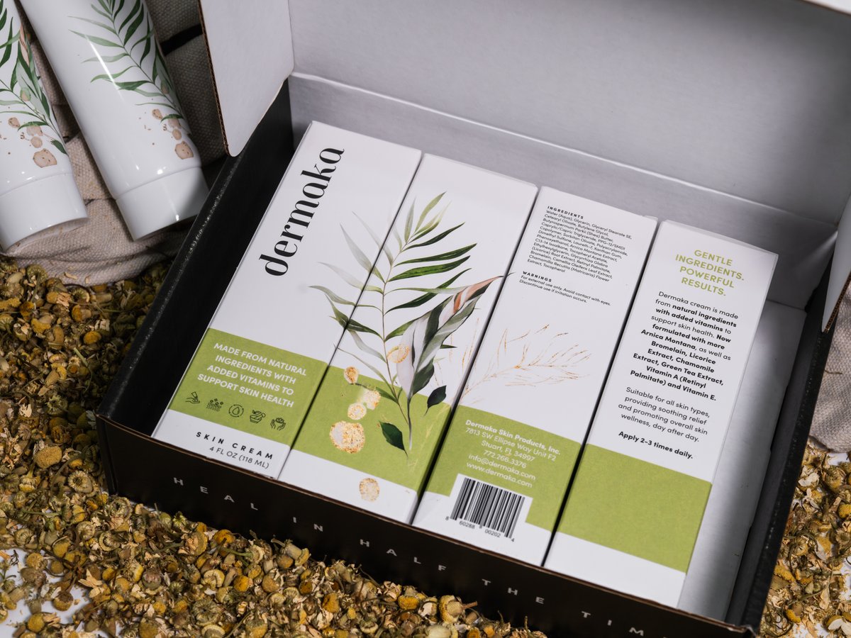 Dermaka's tweet photo. Introducing Dermaka® Multipacks – More Care, More Savings

Now available in 2- and 4-packs, Dermaka® makes it easy to keep your skin healthy and protected. Stock up, save, and enjoy natural, soothing skincare every day. #dermatology #skincare #skinhealth #aesthetics https://t.co/0EUcFhAI7N