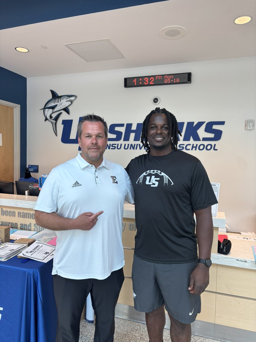 University School Sharks Football tweet media