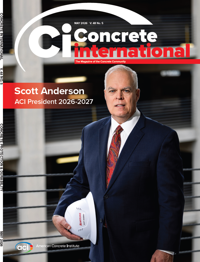 cjdarnell's tweet photo. The May issue of CI features the ACI Officers and Board of Direction Members for 2026 - 2027. The issue also highlights the 2025 Slag Cement in Sustainable Concrete Awards, a
Case Study of the TechSpan system, and more.

Access the issue here: https://t.co/wg0V4vN57d https://t.co/lao4cMq2VF