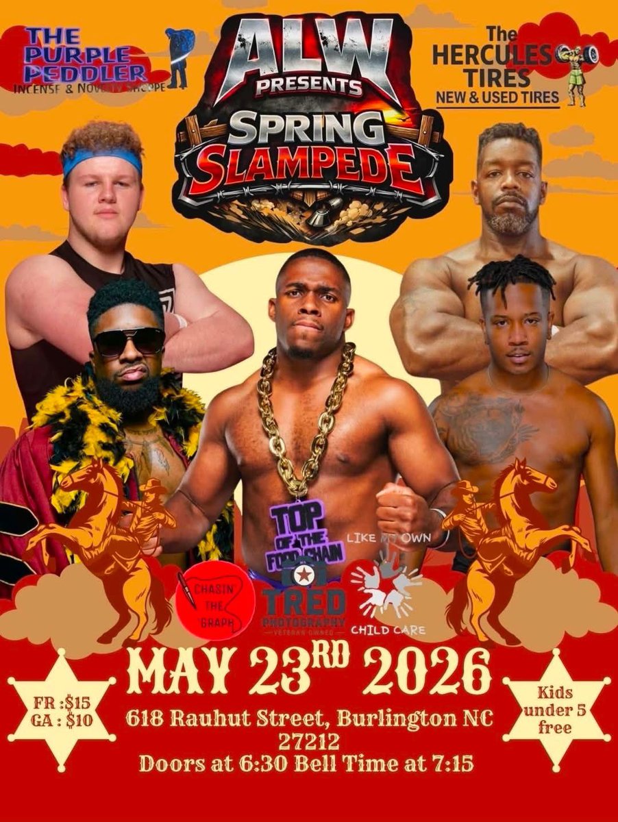 HunterRaynor93's tweet photo. Saturday | Burlington, NC | 5-23

Let’s run this. https://t.co/AcwPT0BFOq
