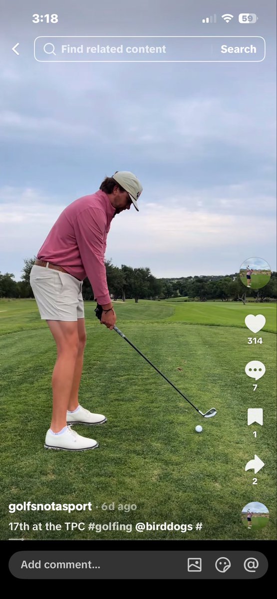 georgecummingIV's tweet photo. No way someone thought tucking the q zip and 2 inch inseam shorts were a good idea #shrink https://t.co/T6BGn140ZR