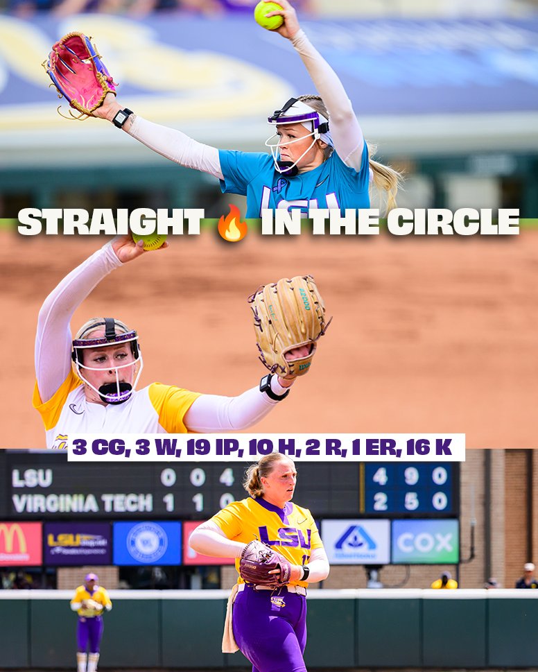LSUsoftball's tweet photo. One Word: Shoved. https://t.co/76R6D4JXom