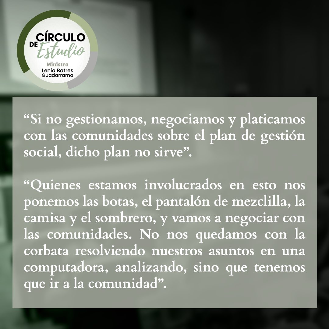 Lenia Batres tweet media