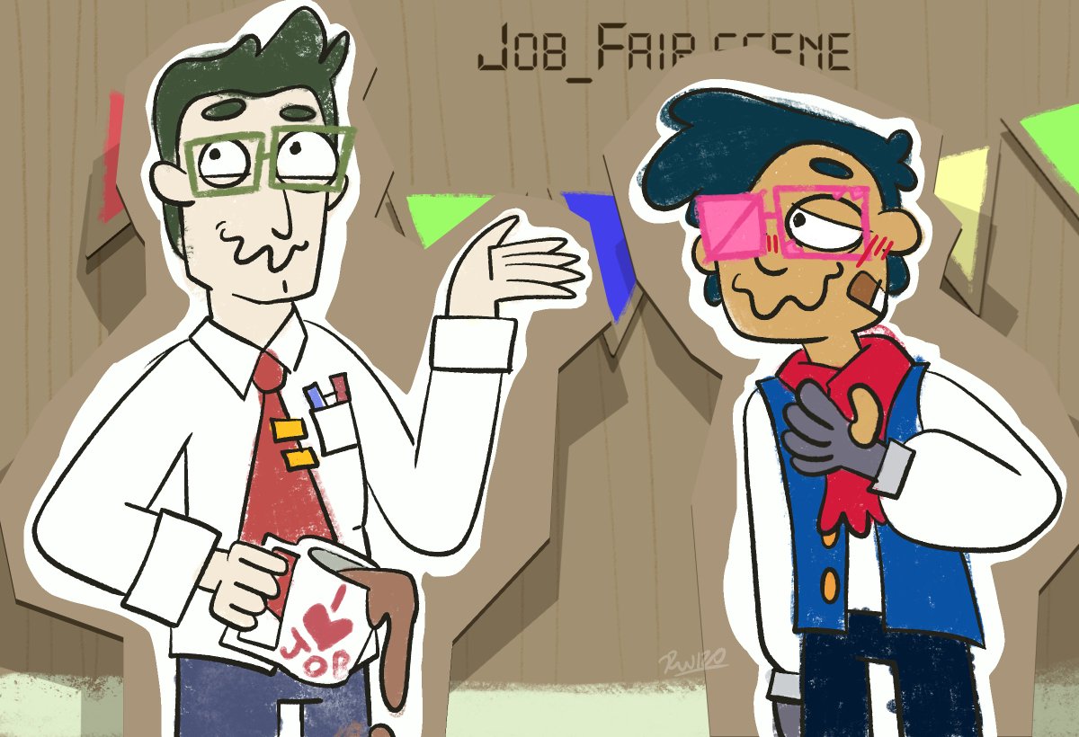 Rainbow_wolf120's tweet photo. Wow what... what strange characters... I wonder who they remind me of 🤔
-
-
-
-
-
#jobsimulator #rickandmorty #vrgame #owlchemylabs #oc https://t.co/fJ4k9iCXMM