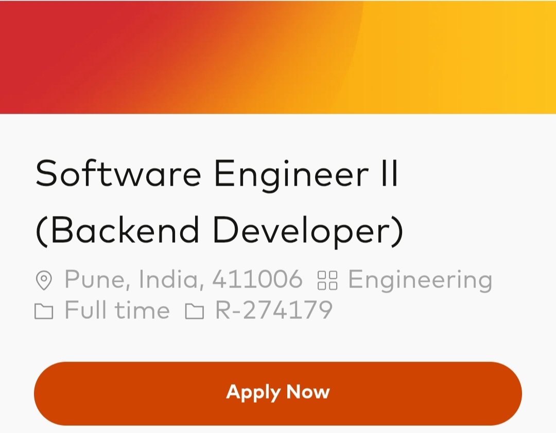 workuply's tweet photo. Mastercard is hiring SDE II. https://t.co/u18rSNHyY4