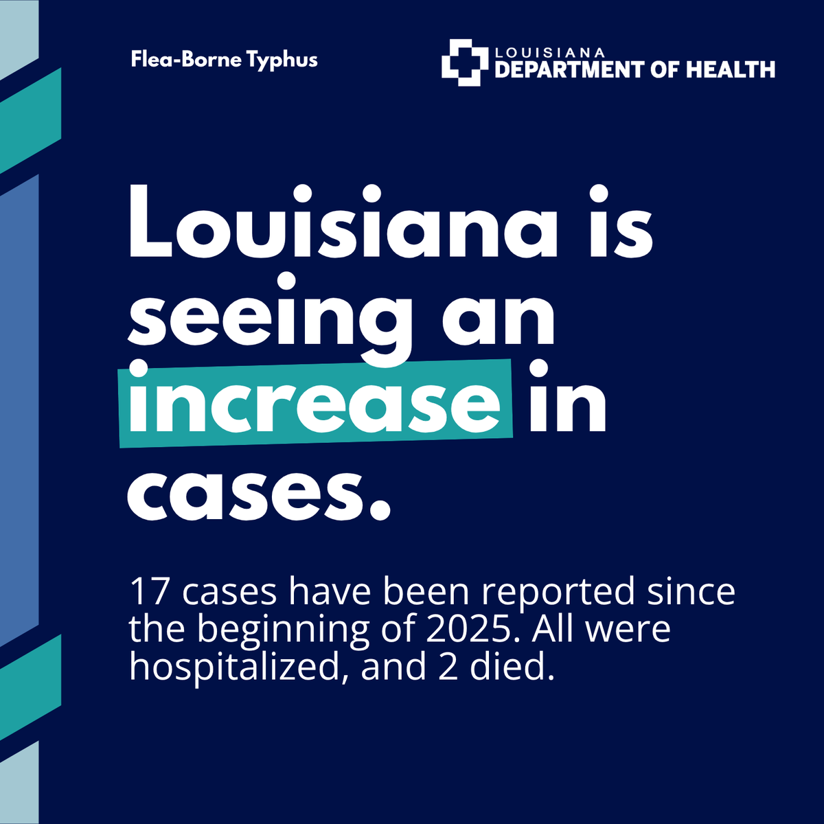 Louisiana Department of Health tweet media