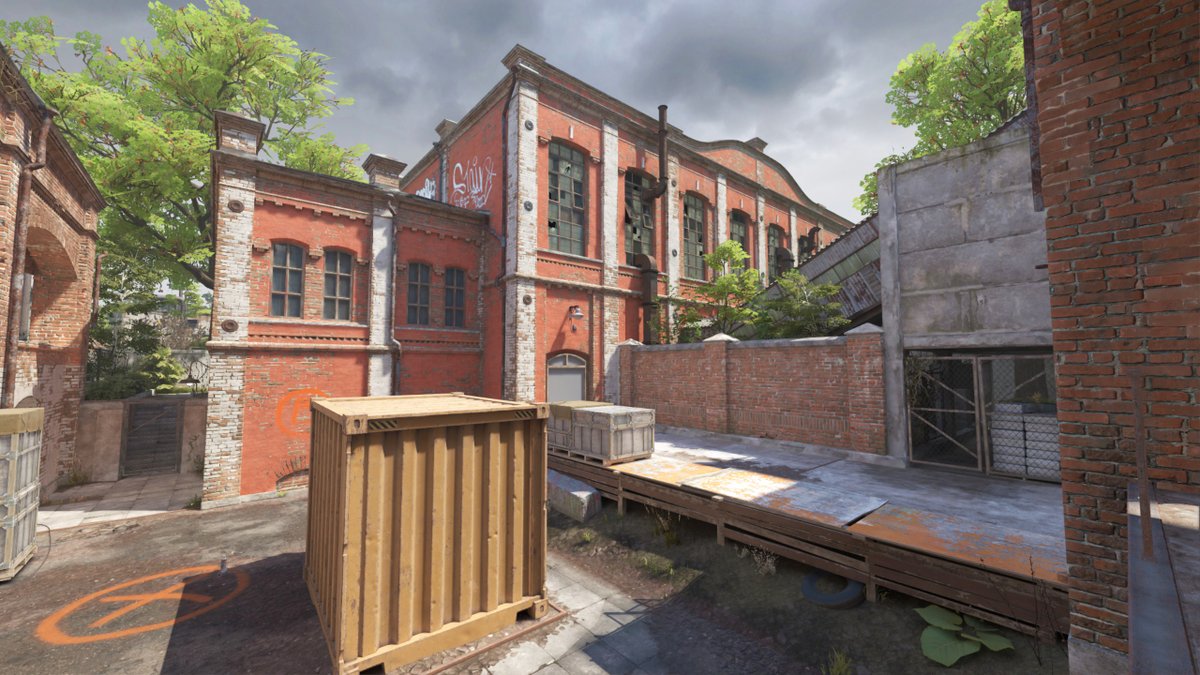 DasDasWorkshop's tweet photo. Here are some screenshots of the progress of the de_factory map @CounterStrike https://t.co/pdM0NWQn7Z
