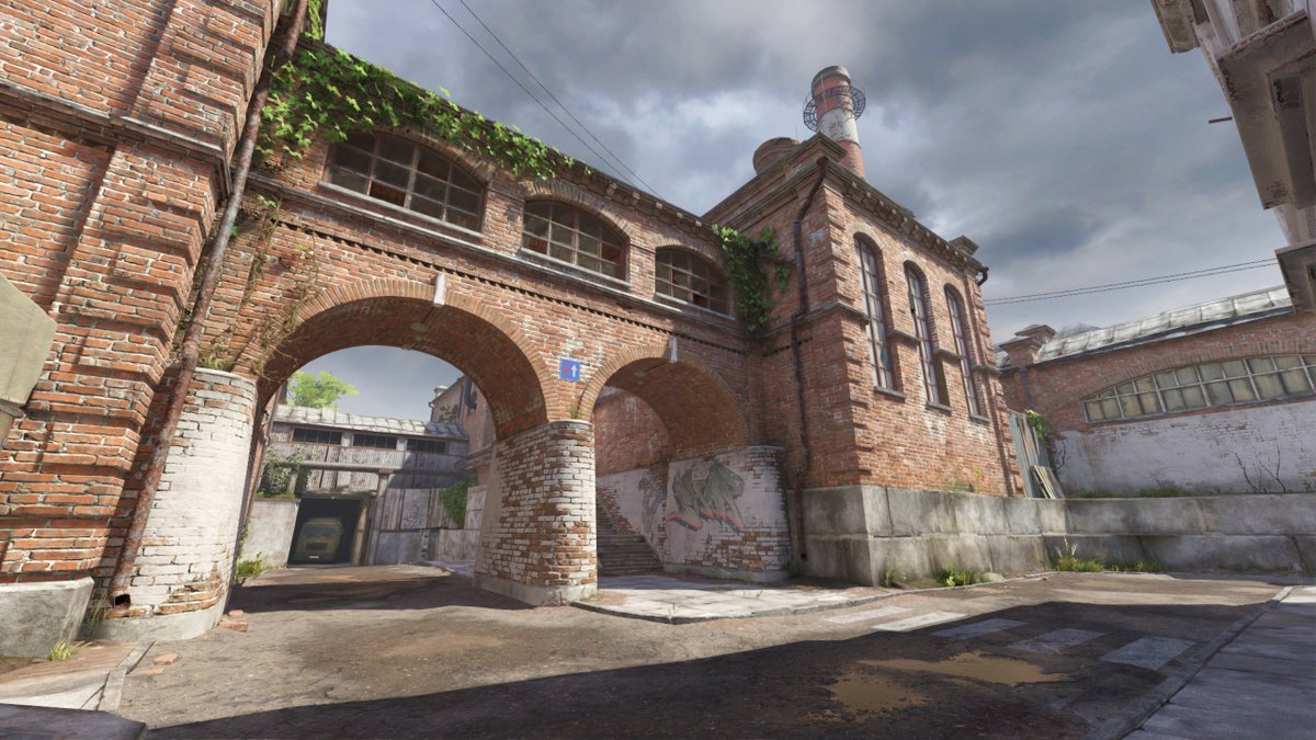 DasDasWorkshop's tweet photo. Here are some screenshots of the progress of the de_factory map @CounterStrike https://t.co/pdM0NWQn7Z