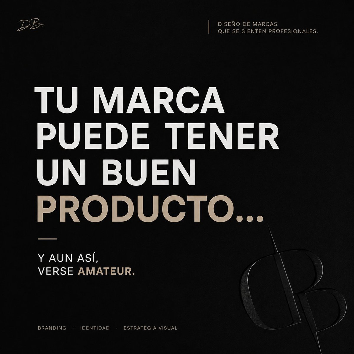 brian_studio93's tweet photo. Tu marca puede tener un buen producto…

y aun así verse amateur.

La percepción influye antes de que alguien compre.
Por eso el diseño no es solo estética:
también comunica confianza. https://t.co/4LctndyzCX