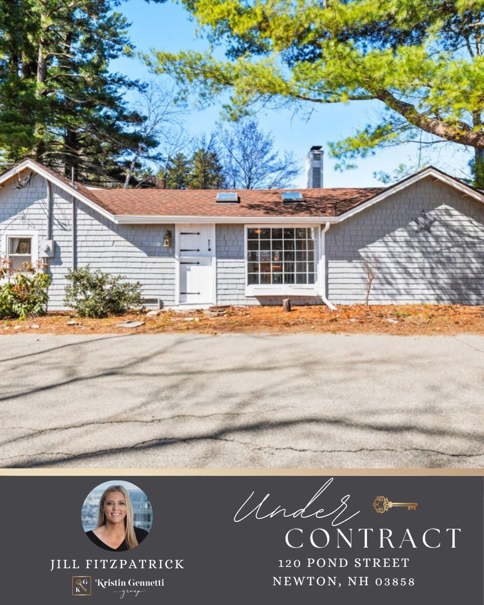 JillFitzRealtor's tweet photo. Under Contract!! This adorable waterfront property is under contract!  Congrats to my sellers on being a step closer to closing!

#newton #waterfront #jillfitzrealestate #boston #jillfitzpatrickrealtor https://t.co/i5LvI6dXUN