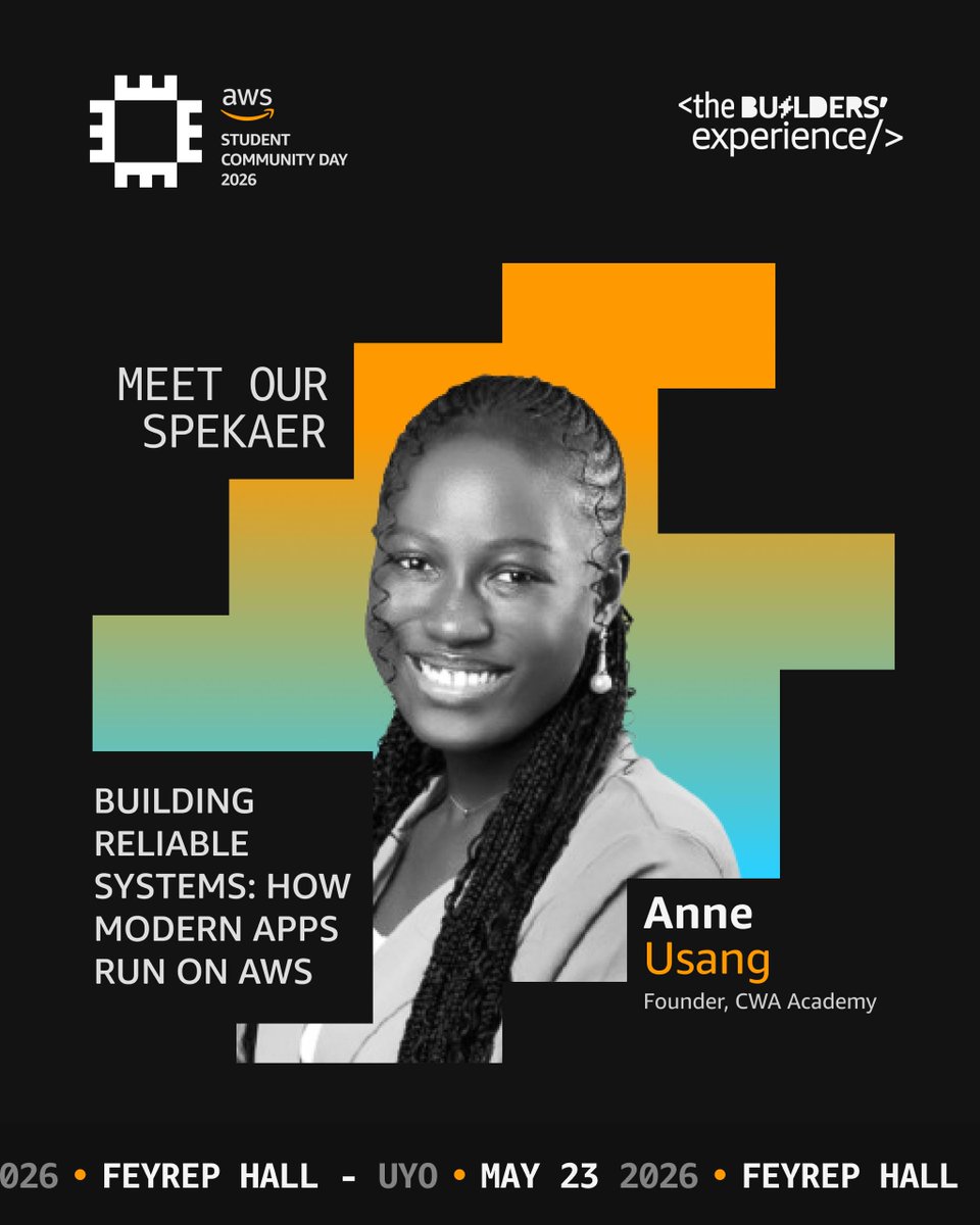 AWS STUDENT BUILDER GROUP (UNIUYO) tweet media